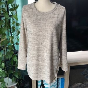 Agnes & Dora side button Sweater